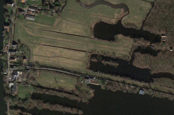 Luchtfoto van Buitenplaats Vreeland en het omliggende landschap